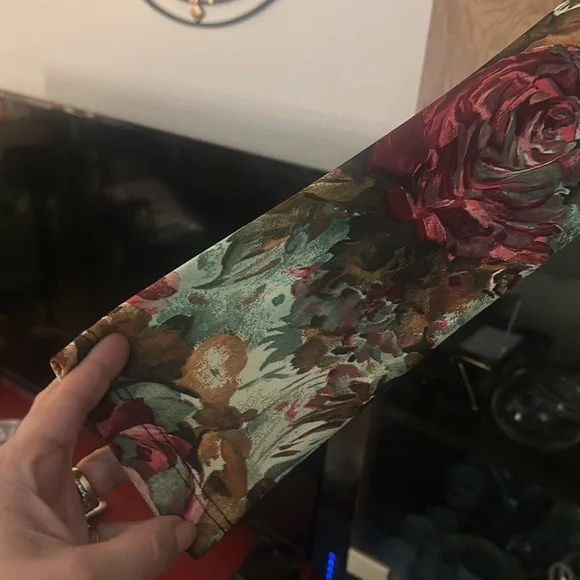 NWO JALOUX /Zalu rayon Wrap around Vintage Gorgeous Dress Size Large See video - Picture 7 of 12